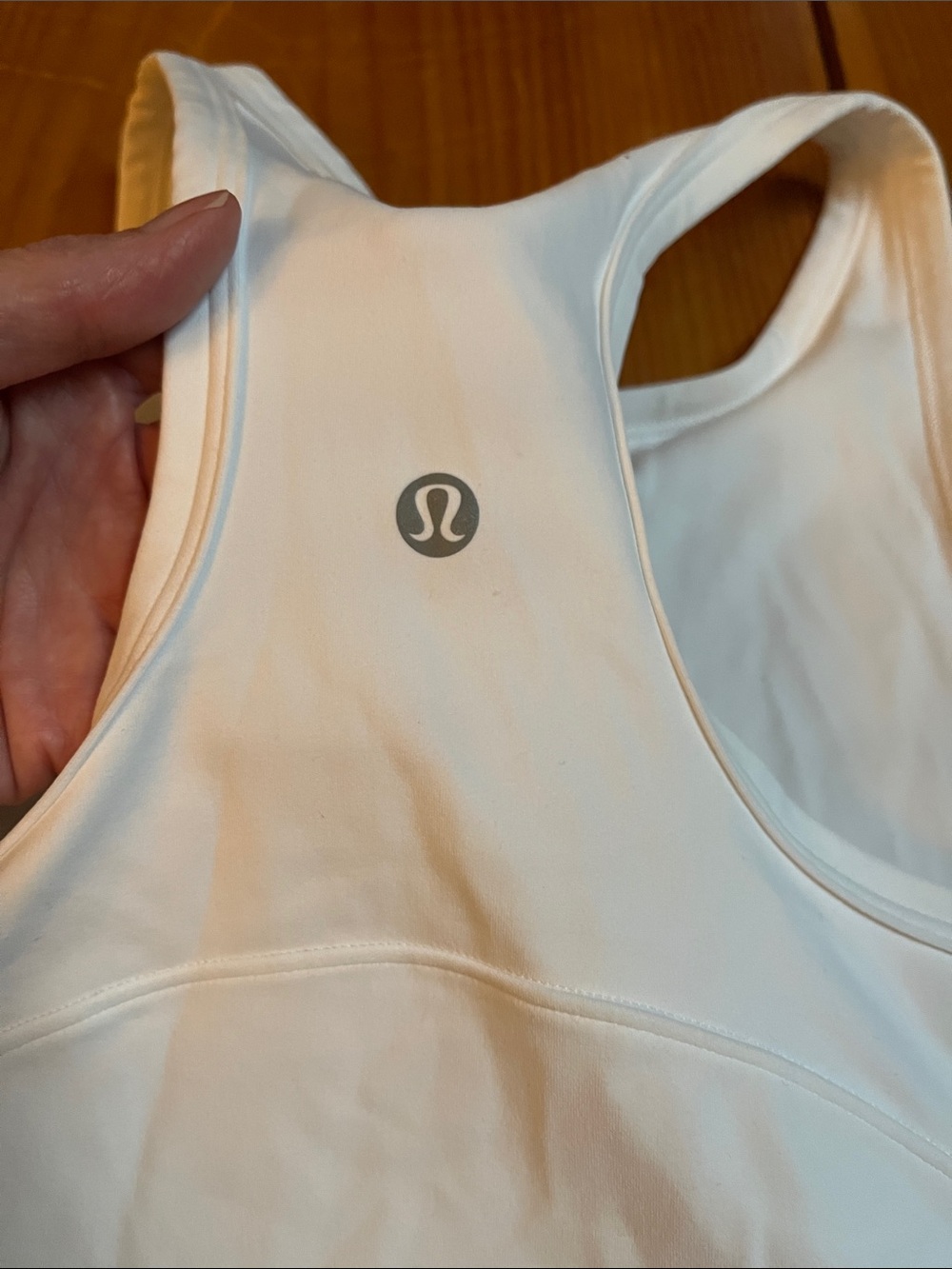 LULULEMON White Align Racerback Tank Top Fitted - Picture 5 of 5